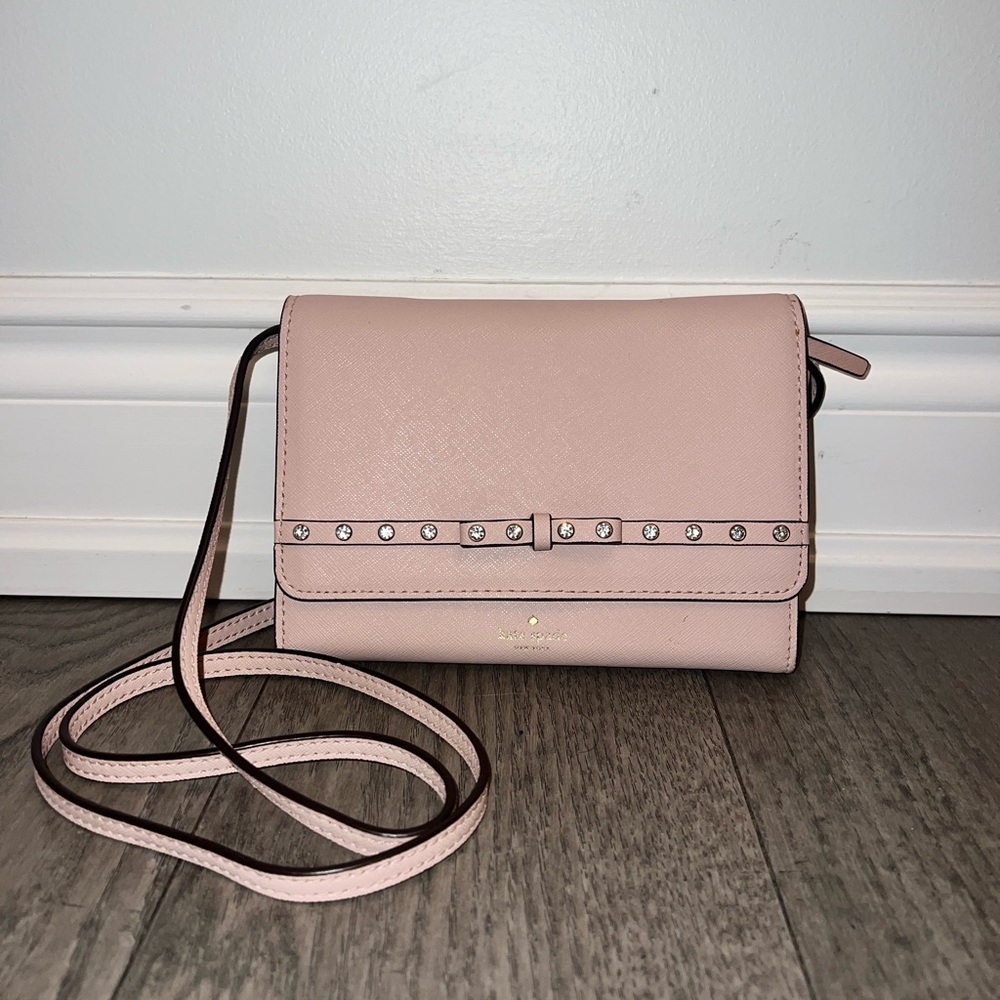 ♠️ Kate Spade Laurel Way Jeweled Crossbody bag